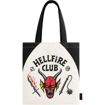 Bolsa Shopping Club Hellfire Stranger Things 