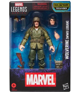 Figura Wolverine WWII Logan Lobezno Marvel Legends Articulada 15 cms