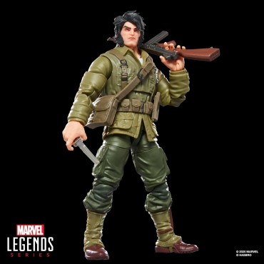 Figura Wolverine WWII Logan Lobezno Marvel Legends Articulada 15 cms