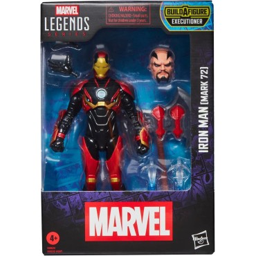 Figura Iron Man Mark 72 Marvel Legends Articulada 15 cms