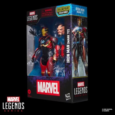 Figura Iron Man Mark 72 Marvel Legends Articulada 15 cms