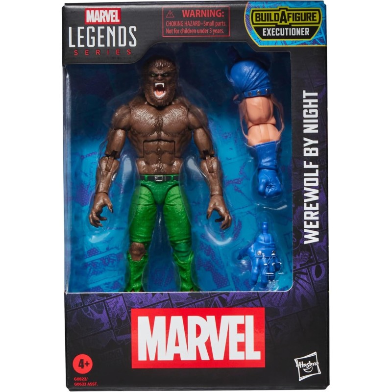 Figura Werewolf By Night Marvel Legends Articulada 15 cms