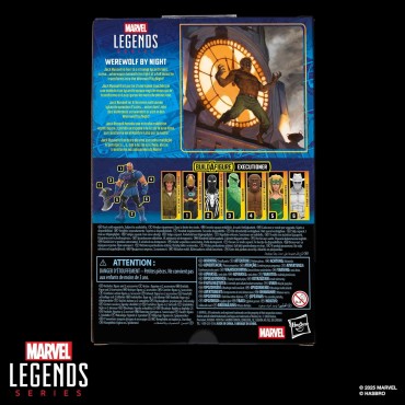 Figura Werewolf By Night Marvel Legends Articulada 15 cms