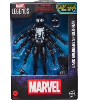 Figura Dark Avengers Spider-Man Legends Articulada 15 cms