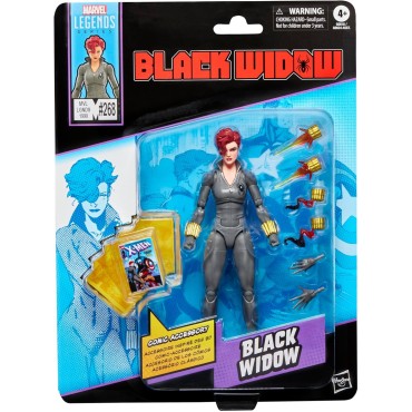 Figura Black Widow The Uncanny X-Men Marvel Legends Articulada 15 cms