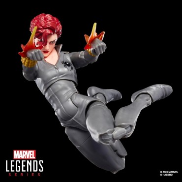 Figura Black Widow The Uncanny X-Men Marvel Legends Articulada 15 cms