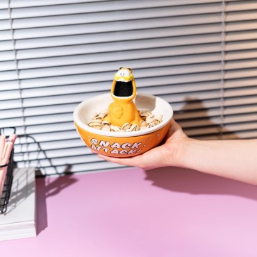 Bol 3D Cuenco Aperitivo Gato Garfield Cerámica 