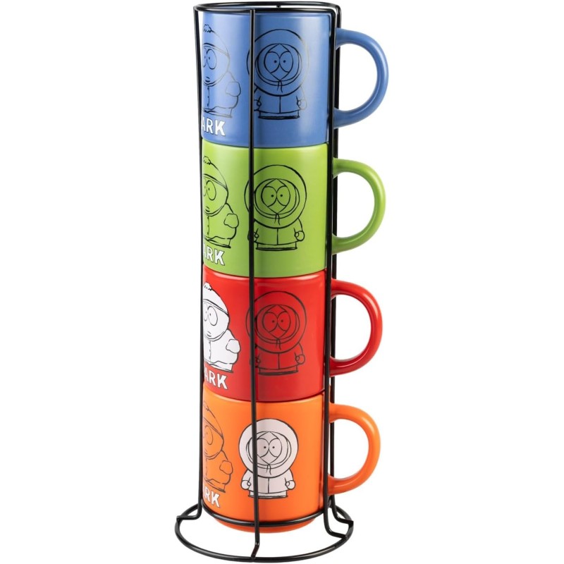 Set 4 Tazas South Park Porcelana 300 mls