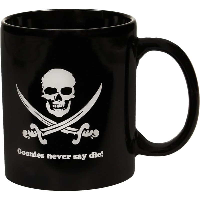 Taza Never Say Never The Goonies Cerámica 325 mls