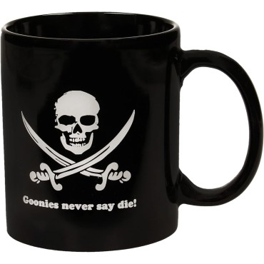 Taza Never Say Never The Goonies Cerámica 325 mls