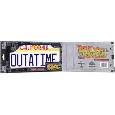 Réplica Matrícula Outtatime Back To The Future Regreso Al Futuro 
