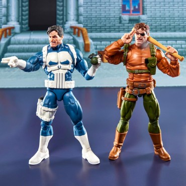 Set Figuras The Punisher & Nick Fury El Castigador Marvel Legends Gamerverse Articuladas 15 cms