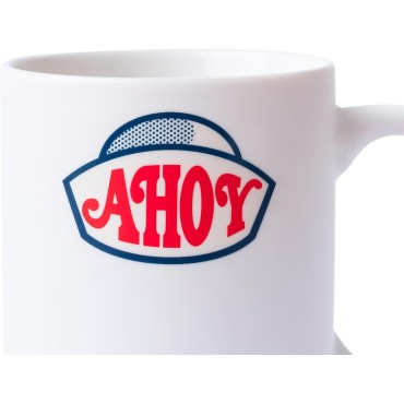 Taza Scoops Ahoy Stranger Things Cerámica 350 mls