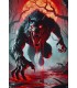 Póster decorativo en alumino Werewolf  Cuadro Póster HD