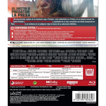 Predator: Badlands [4K UHD, Blu-ray] (2025)