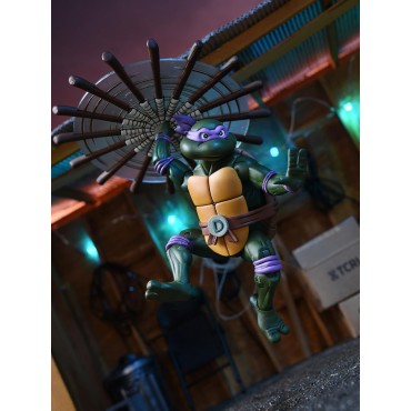 Figura Ultimate Donatello Does Machines TMNT Las Tortugas Ninja Articulada 18 cms