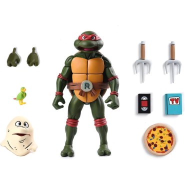 Figura Raphael Eastman and Laird's Teenage Mutant Ninja Turtles Articulada 18 cms