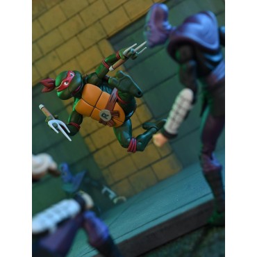 Figura Raphael Eastman and Laird's Teenage Mutant Ninja Turtles Articulada 18 cms