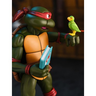 Figura Raphael Eastman and Laird's Teenage Mutant Ninja Turtles Articulada 18 cms