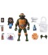 Figura Ultimate Michelangelo Is A Partying Dude TMNT Las Tortugas Ninja Articulada 18 cms