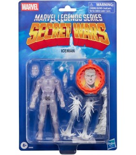 Figura Iceman Marvel Super Heroes Secret Wars Articulada 15 cms