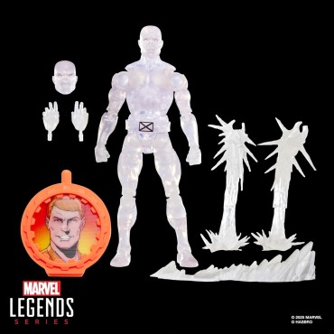 Figura Iceman Marvel Super Heroes Secret Wars Articulada 15 cms