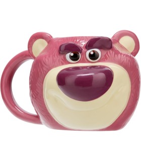 Taza 3D Lotso Toy Story 3 Disney Pixar Cerámica 330 mls