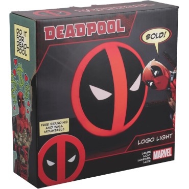 Lámpara Logo Deadpool 22,5 cms