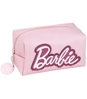 Neceser de Viaje Barbie Logo Purpurina
