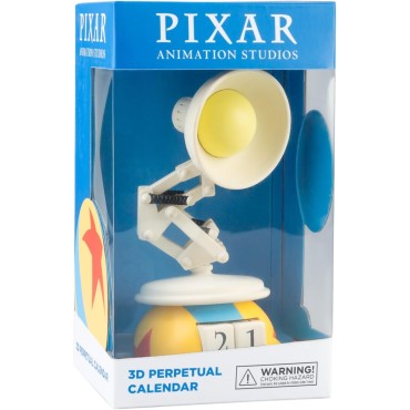Calendario Perpetuo 3D Lámpara y Pelota Disney Pixar
