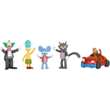 Set Figuras Show de Krusty Los Simpson 7 cms