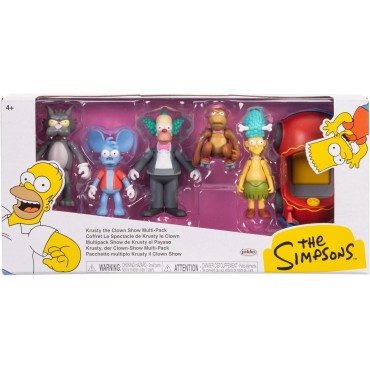 Set Figuras Show de Krusty Los Simpson 7 cms