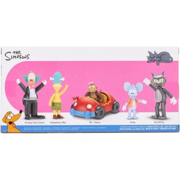 Set Figuras Show de Krusty Los Simpson 7 cms