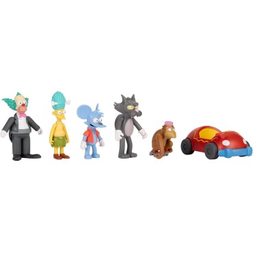 Set Figuras Show de Krusty Los Simpson 7 cms