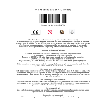 Gru, Mi villano favorito + 3D [Blu-ray]