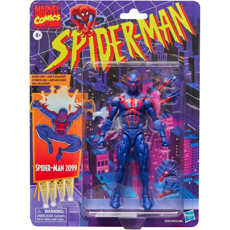 Figura Spider-Man 2099 Marvel Comics Articulada 15 cms