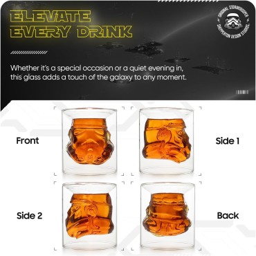 Vaso Stormtrooper Star Wars Original Stormtrooper Cristal 150 mls