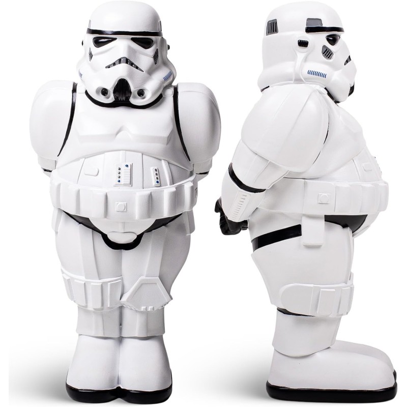 Figura Stormtrooper Gnomo de Jardín 3D Star Wars Original Stormtrooper 30 cms