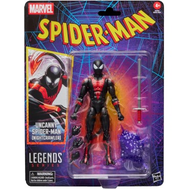 Figura Uncanny Spider-Man Nightcrawler Marvel Comics Articulada 15 cms