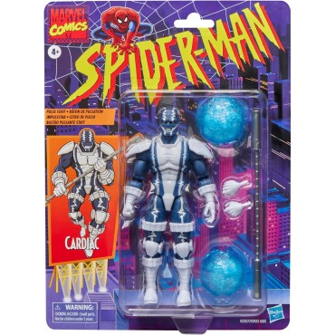 Figura Cardiac Spider-Man Marvel Comics Articulada 15 cms