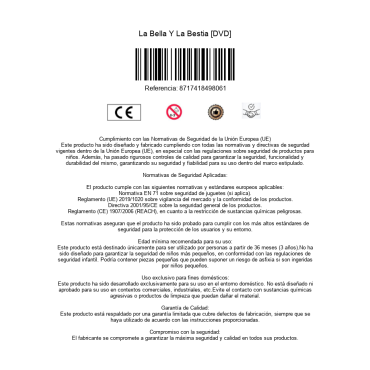 La Bella Y La Bestia [DVD]