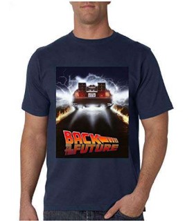 Camiseta Regreso al Futuro Talla S T-Shirt Universal Studios BTTF 
