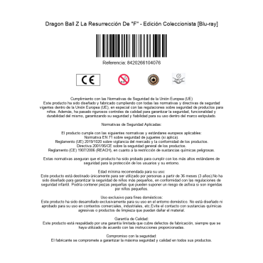 Dragon Ball Z La Resurrección De "F" - Edición Coleccionista [Blu-ray]