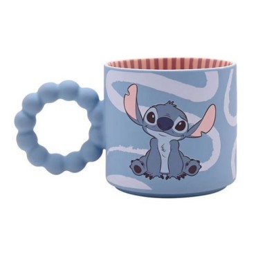Taza Stitch Textura Suave Stitch Cerámica 300 mls