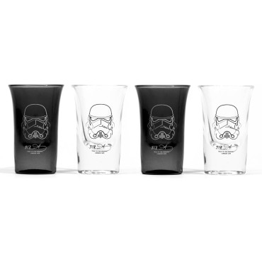 Set 4 Vasos de Chupito Original Stormtrooper Star Wars
