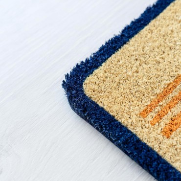 Felpudo Matrícula DeLorean Regreso Al Futuro 60 30 cms