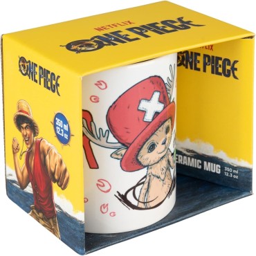 Taza Chopper One Piece Cerámica 350 mls