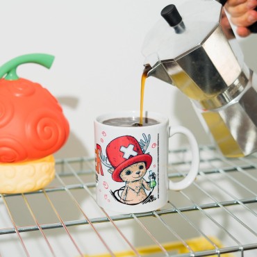 Taza Chopper One Piece Cerámica 350 mls