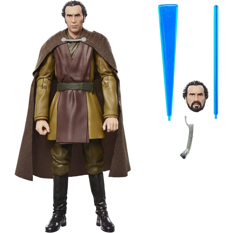 Figura Jedi Master Dooku Star Wars Tales of the Jedi Black Series Articulada 15 cms