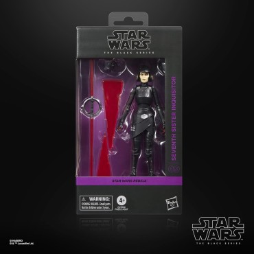 Figura Seventh Sister Inquisitor Star WarsRebels Black Series Articulada 15 cms